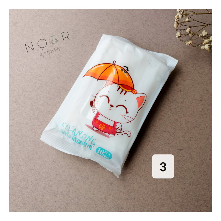 دستمال مرطوب فانتزی عروسکی