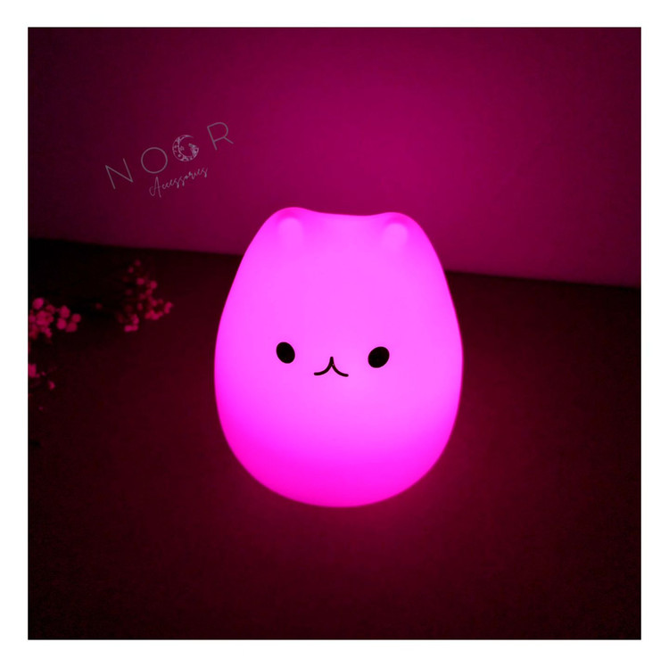 چراغ خواب سیلیکونی خرگوش