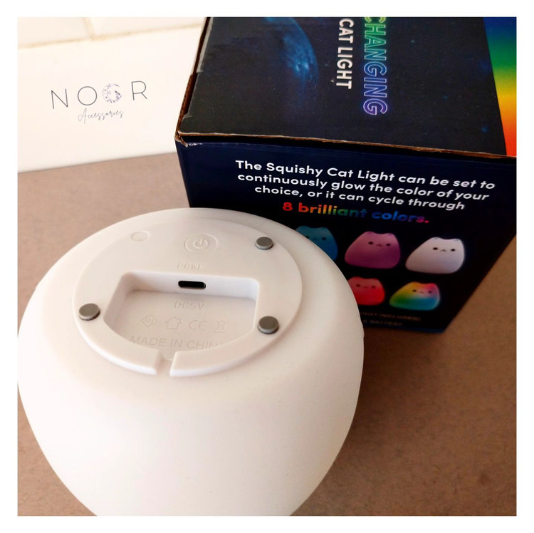 چراغ خواب سیلیکونی خرگوش