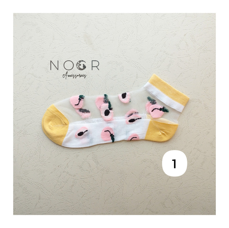 جوراب فانتزی شیشه ای