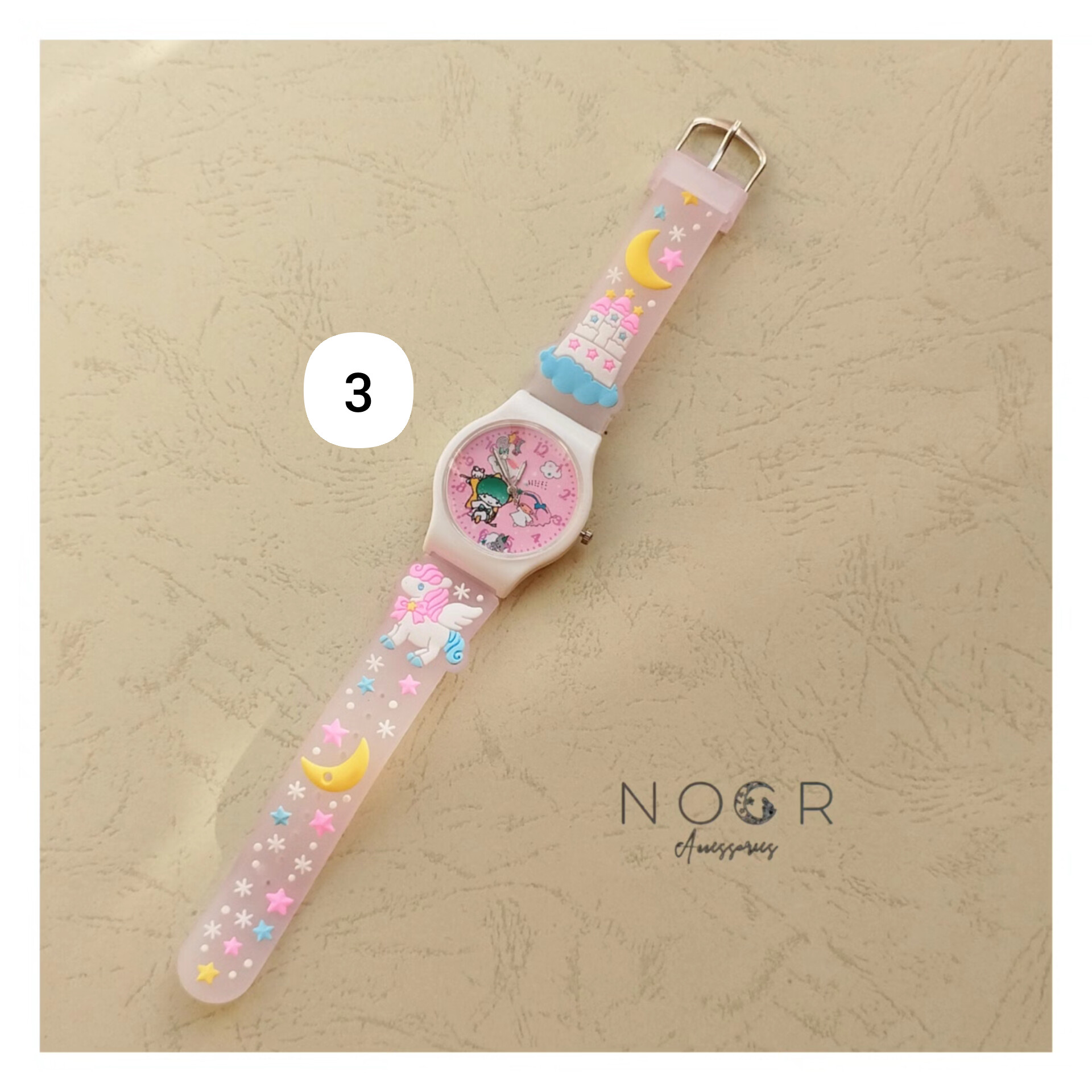 ساعت مچی کرومی و ملودی