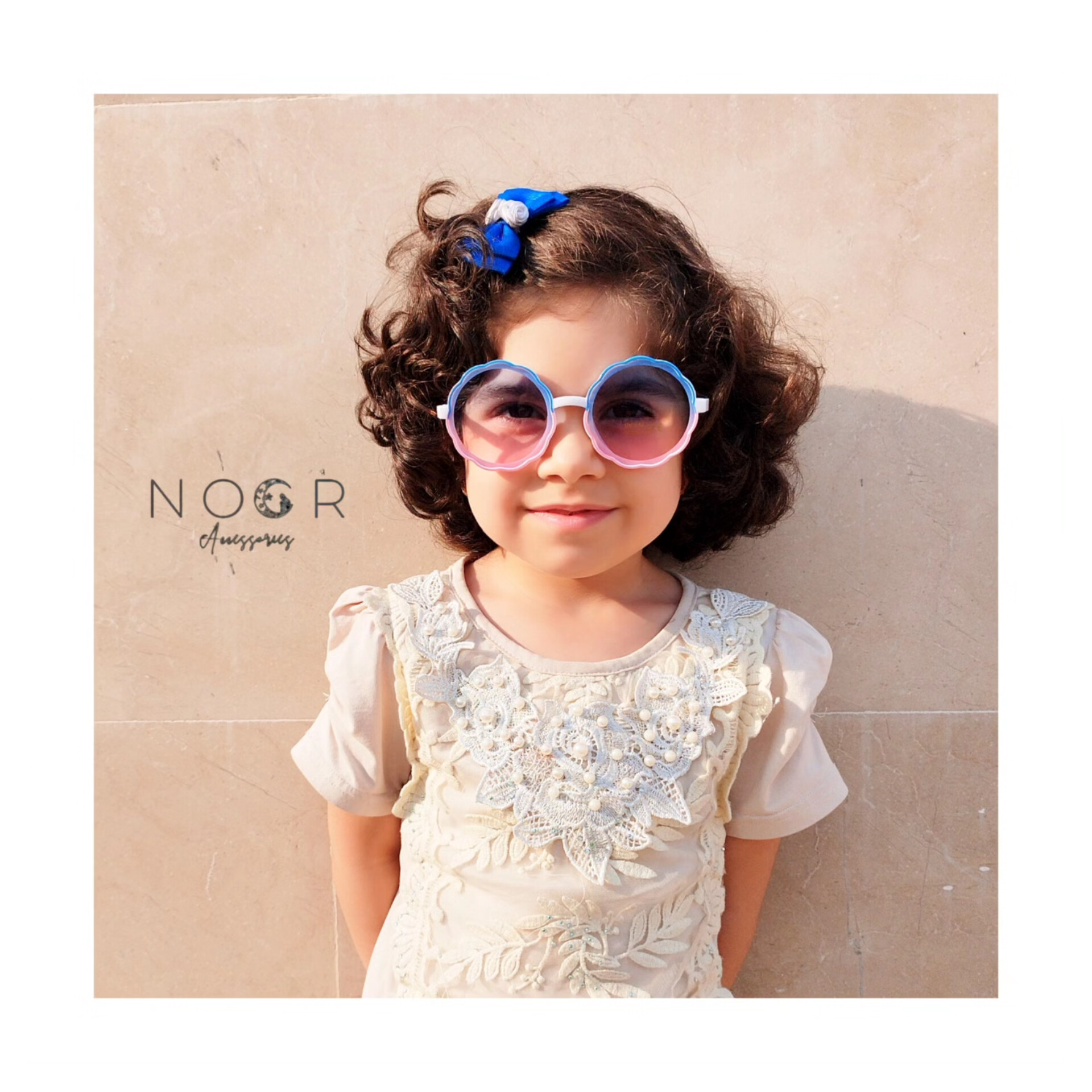 عینک دودی دخترانه بچه گانه