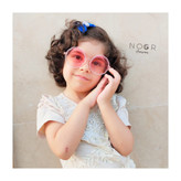 عینک دودی بچه گانه صورتی