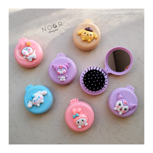 برس آینه دار تاشو