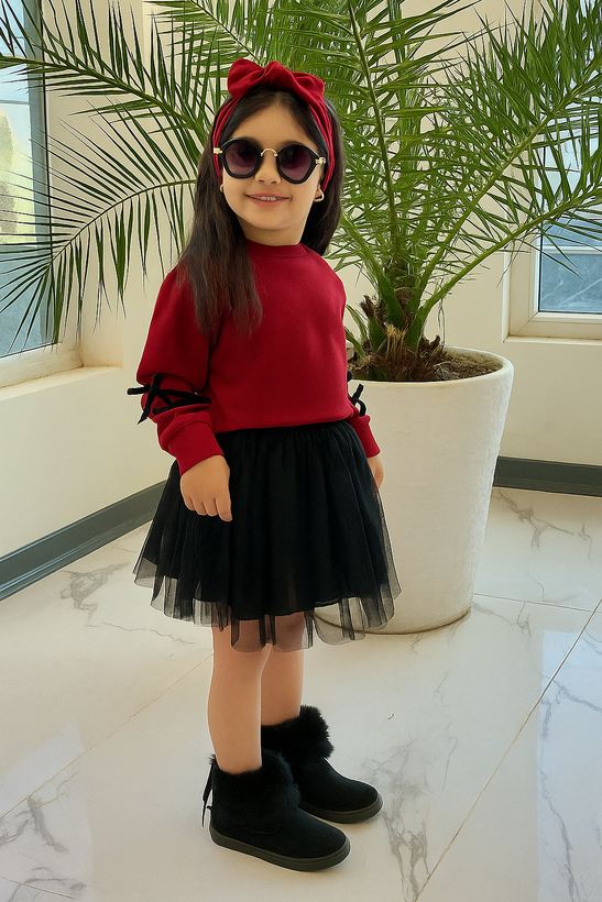 لباس یلدایی دخترانه