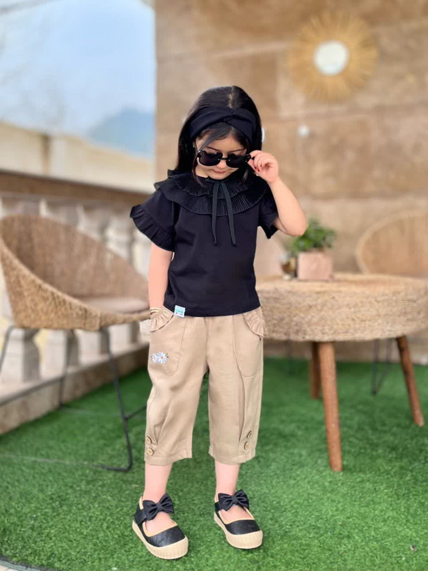 ست تیشرت و شلوارک بابونه🌼